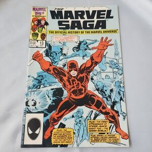 Marvel Saga #13 Comic Daredevil First Appearance Green Goblin Spidey FN B&B OG